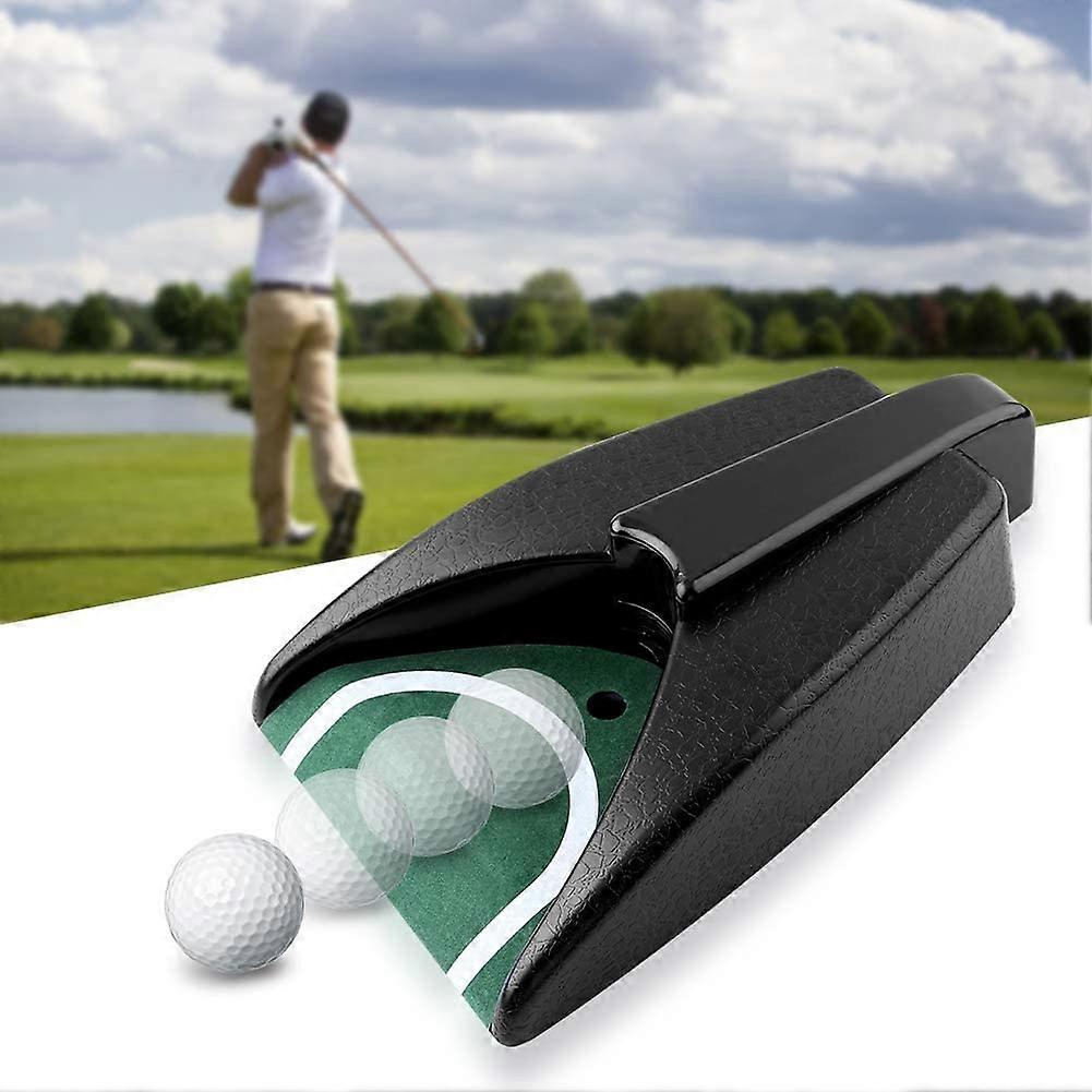 גולף אוטומטי לשים גביע, אוטומטי גולף putter, כדור גולף מחזיר, ירוק גולף לשים מכונת כדור עזרים החזרת כדור לאימון גולף מקורה בחוץ