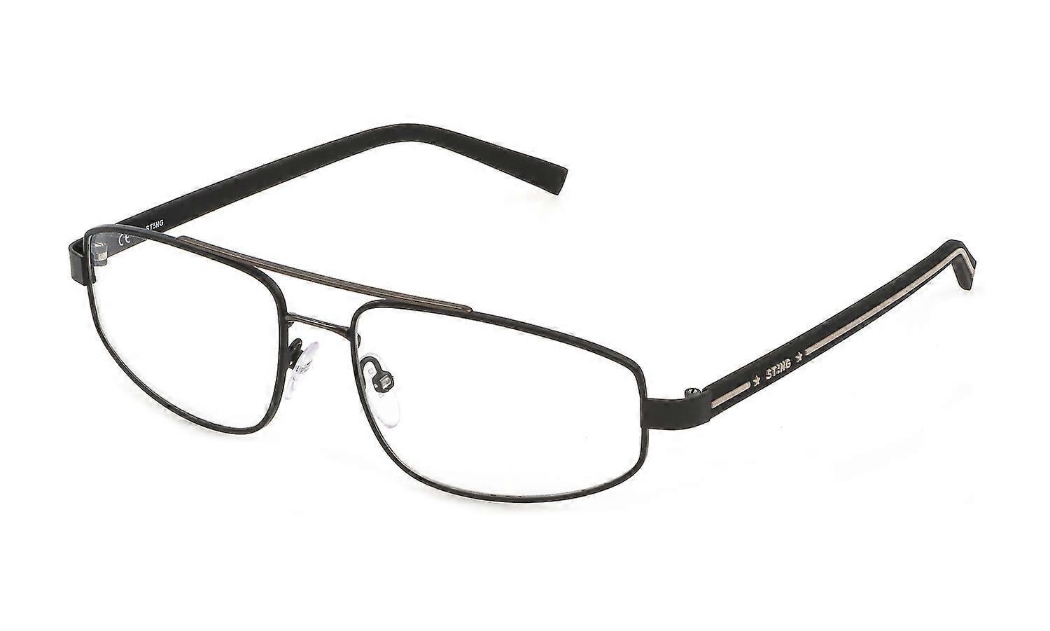 Eyewear Frames Sting VST401 0H38 BACHELITE C/PARTI Black OPACO 56/16/140 MAN