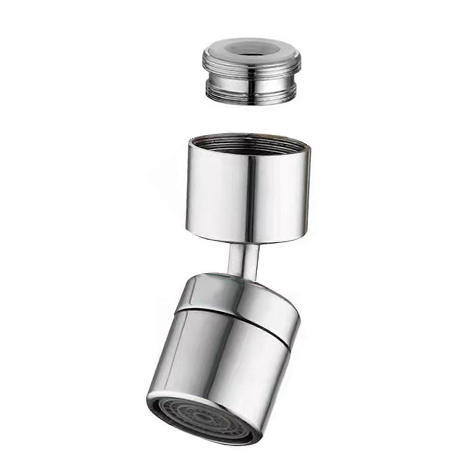 360 Degree Rotatable Sink Faucet Aerator Durable Water Saving Faucet Replace for Bathroom