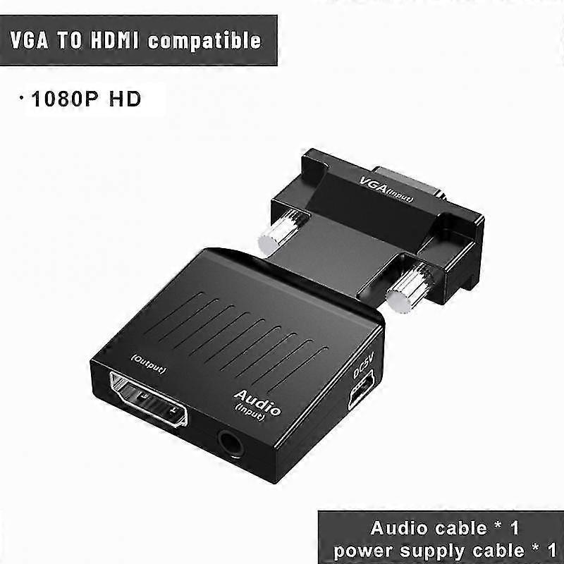 RYRA VGA to HDMI Adapter Converter