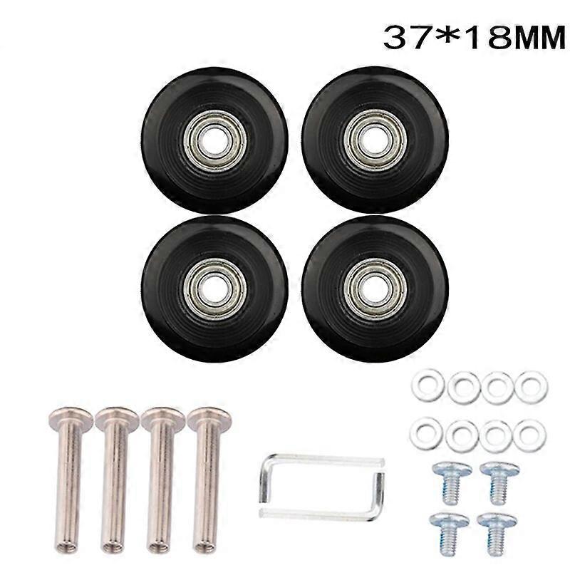 Vaunukotelo Pyörä Matkalaukku Matkalaukku Kulutusta kestävä Yksipuolinen pyörä Matkatavaroiden korjaustarvikkeet Rulla hiljainen yleispyörä