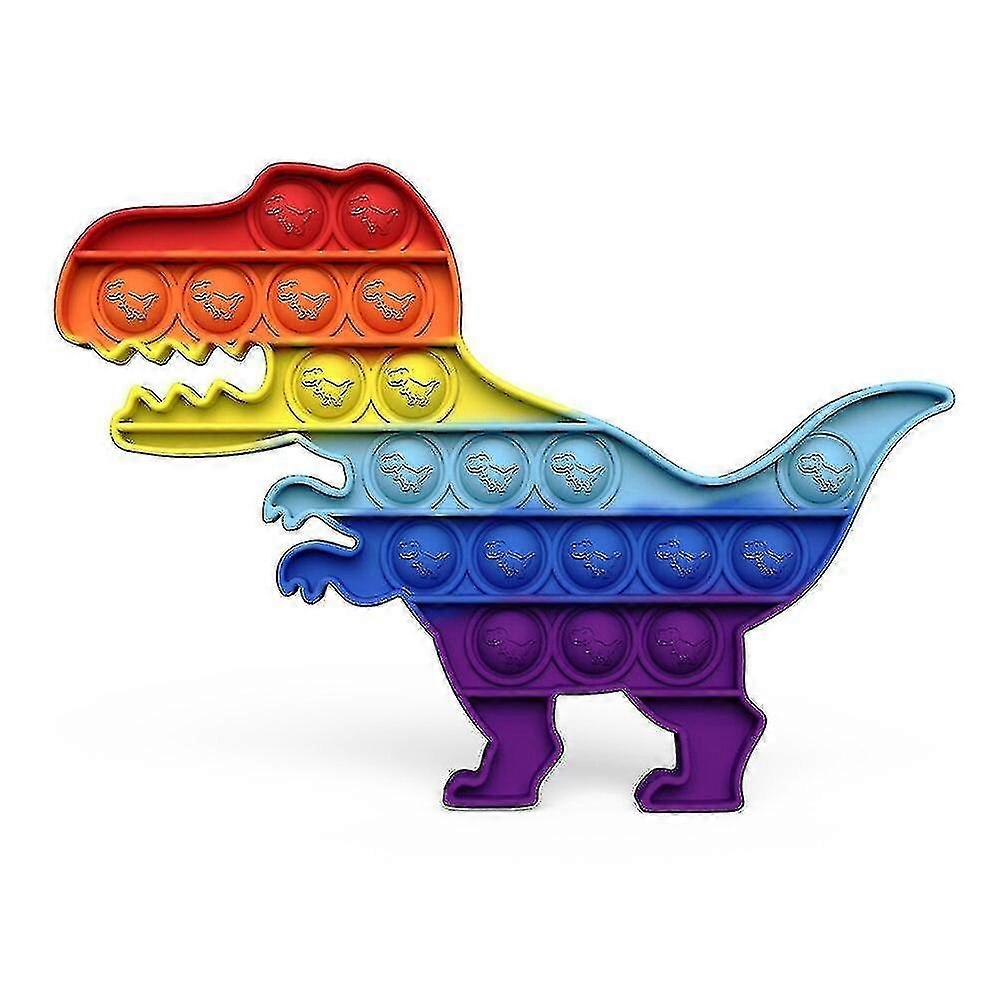 Bubble Fidget Colourfull Dinasoure Shape Toys