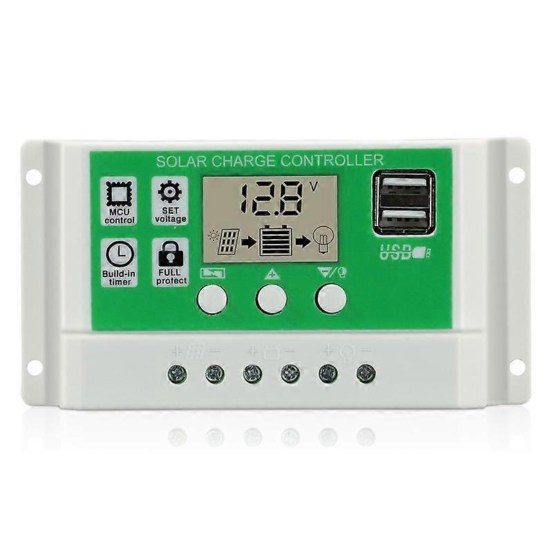 Solar Street Light Controller Dual USB Output 12V/24V RBL-30A- Solar Controller