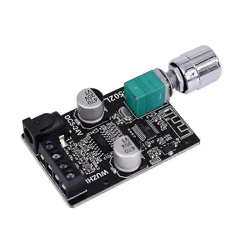 High Power Digital Amplifier Board Dc 5~24v 2 Channel Zk-502l Stereo Receiver