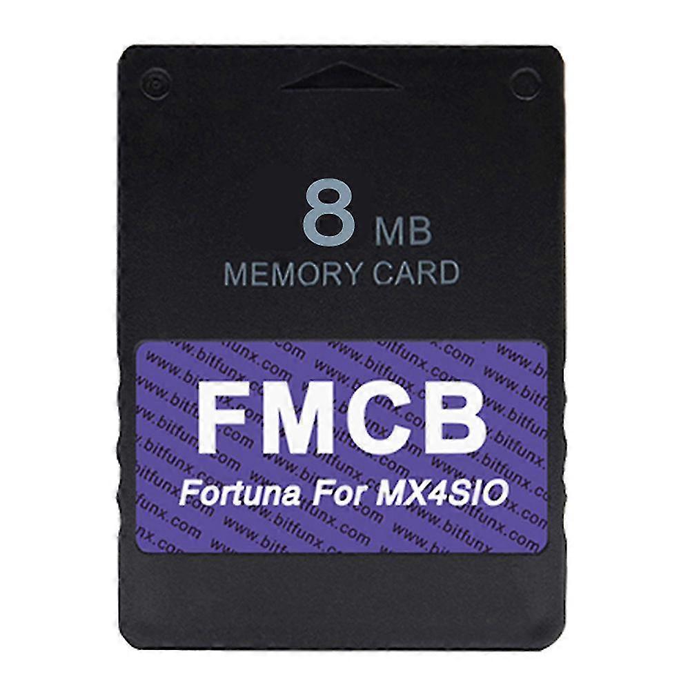 8mb Fmcb Card V1.966 For Ps2 Mx4sio Sio2sd Sd Card Adapter Installed Opl For Playstation2 Game Cons