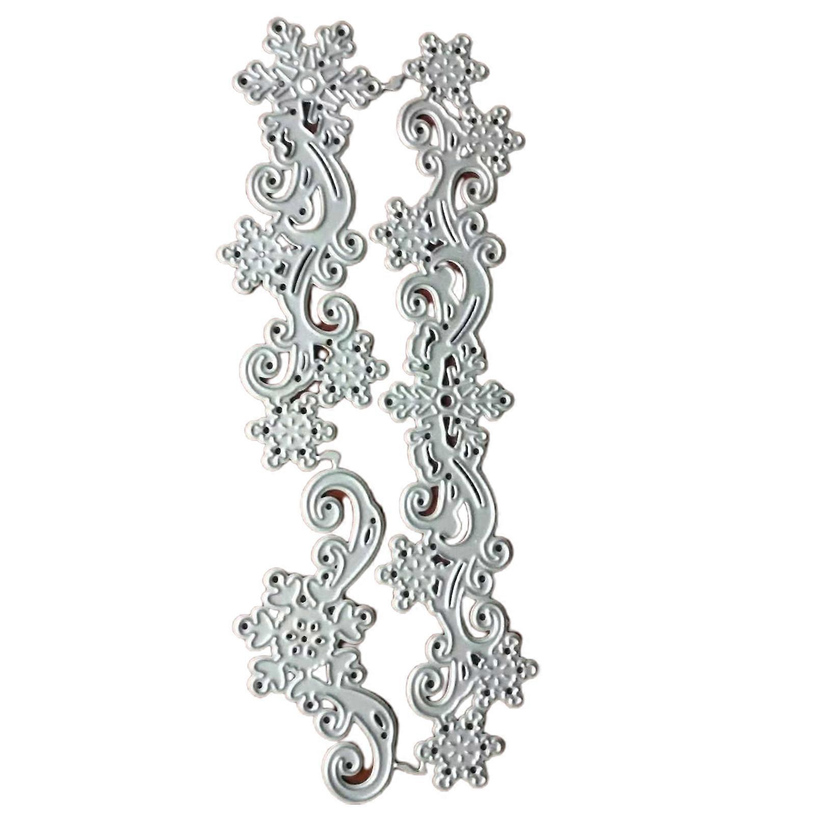 Snowflake Edge Shape Cutting Die DIY Paper Card Craft Stencil Decor Mold