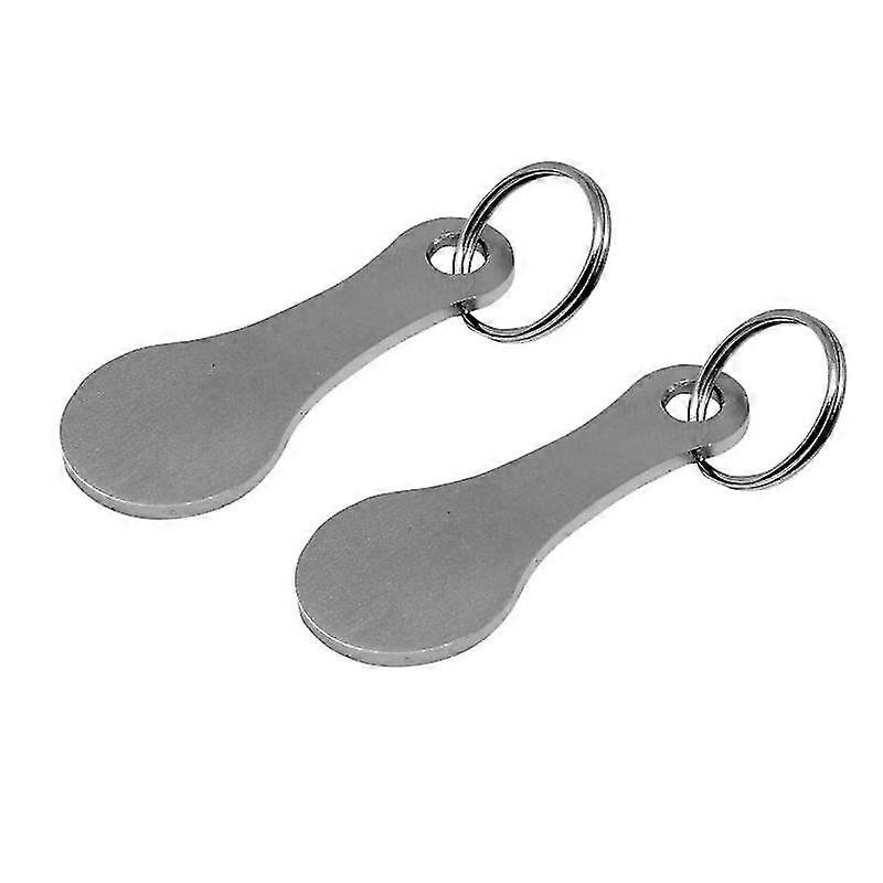 Market Shopping Cart Metal Key Tokens