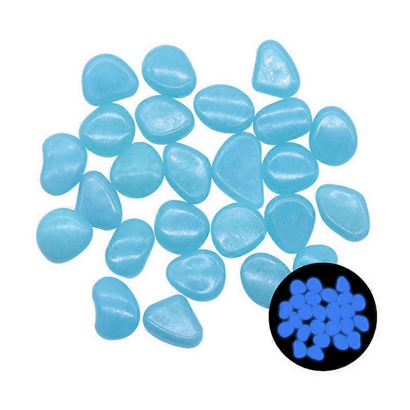 Glow in The Dark Garden Pebbles Stones Rocks