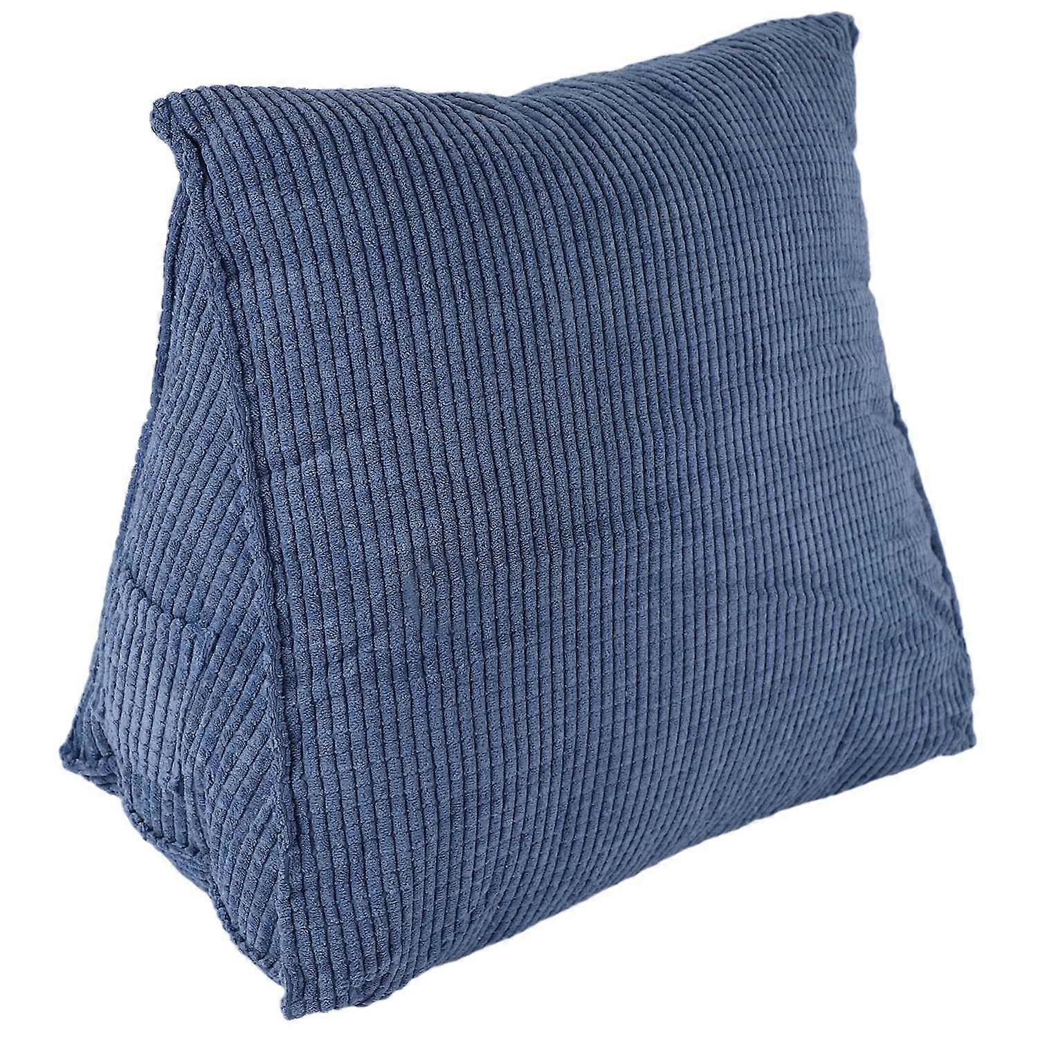 Reading Backrest Cushion Wedge Pillow Back Cushion Lumbar Pad Bed Office Chair Rest Pillow Back Sup