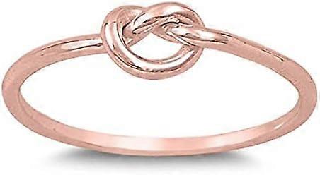 CHOOSE YOUR COLOR Sterling Silver Knot Ring
