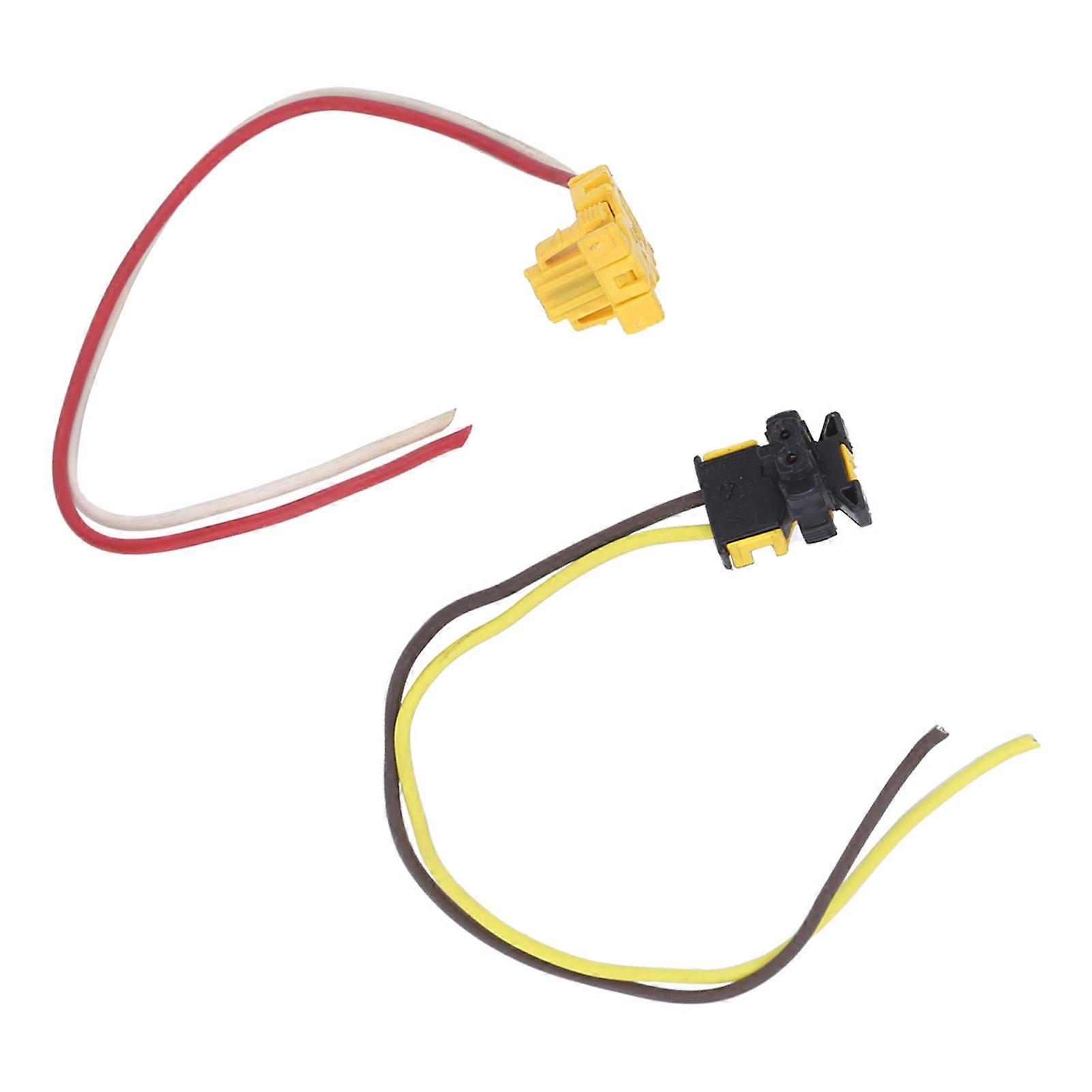 2PCS Car Clock Spring Plug Wire Connector Maintenance Replacement for Chrysler 2008?2014