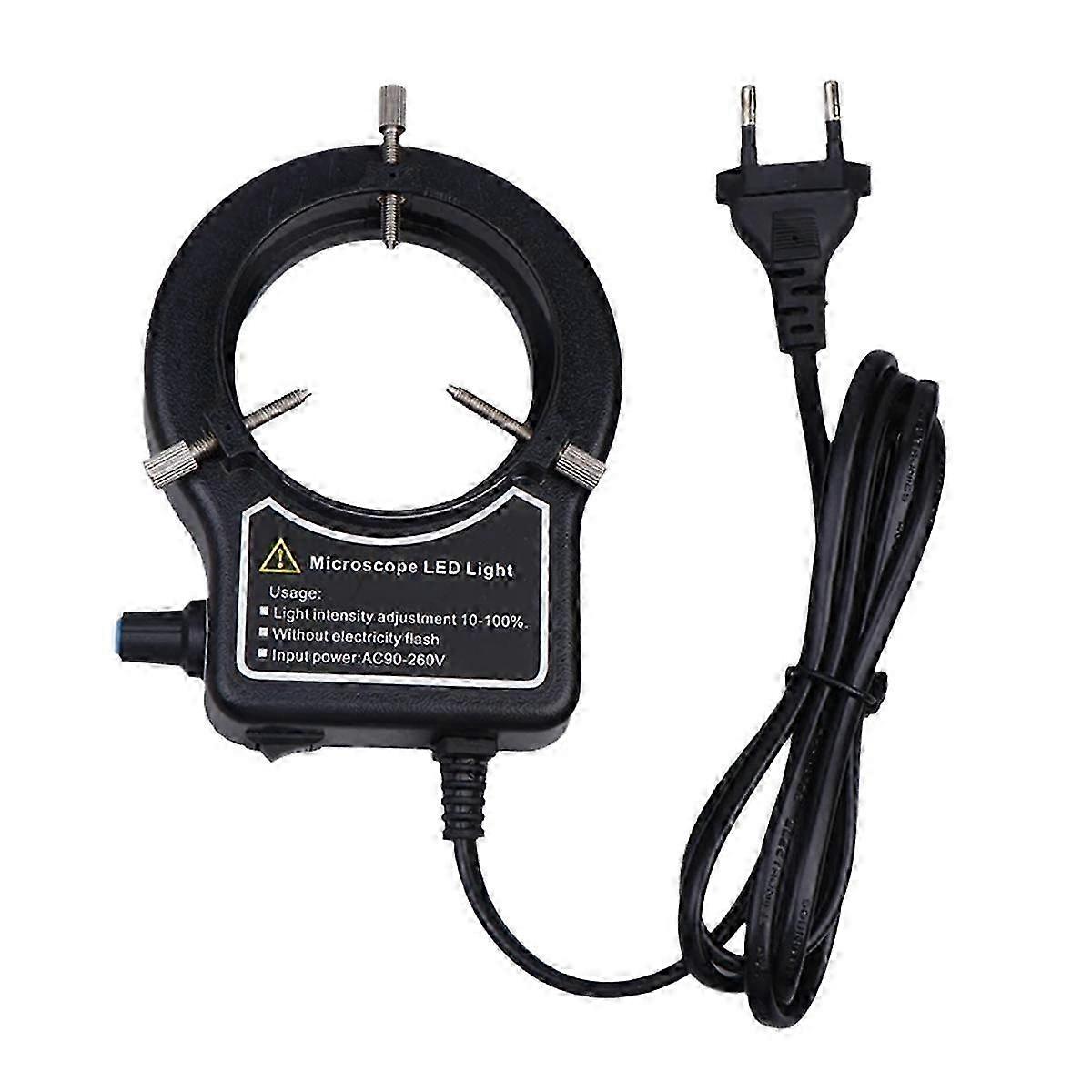 Microscope Ring Light Illuminator Lamp for Microscope Circle Light Industrial Microscope Camera EU-
