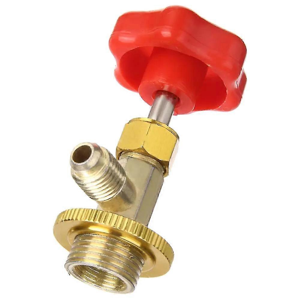 Car Air Conditioning Refrigerant Open SAE Auto AC Can Tap Valve Bottle Opener R134A M14 / 1/4 Inch