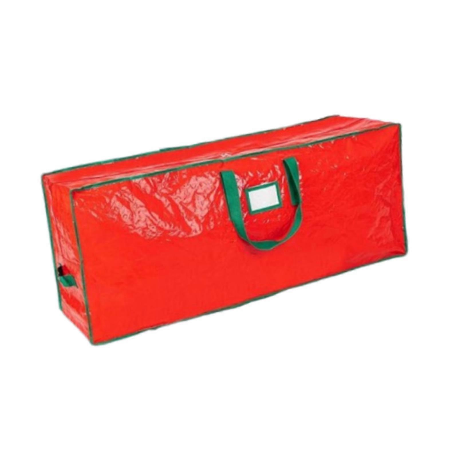 Christmas Tree Storage Bag Portable Christmas Tree Bag with Carrying Handles M Red