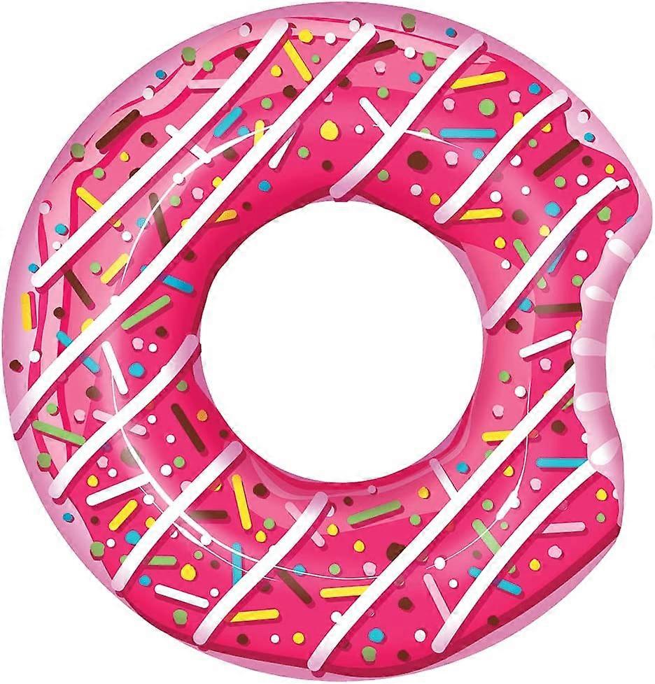 Donut Swimming Ring, Durable Inflatable Pool Float, Swimming Ring