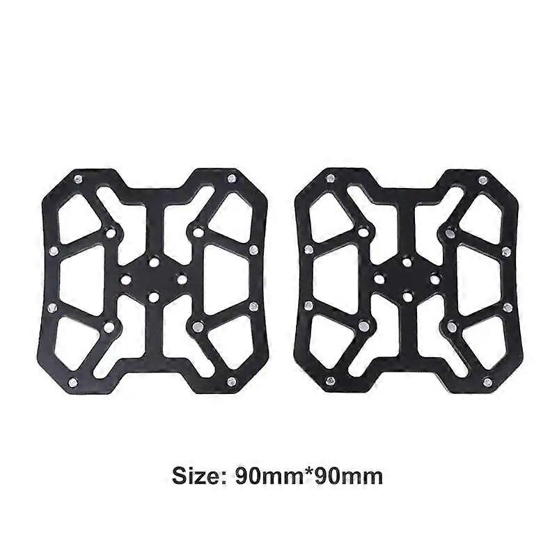 1/2/3PCS Aluminum Alloy Pedal Adapter Platform Cycling Clipless for SPD , 3 Colors Optionl