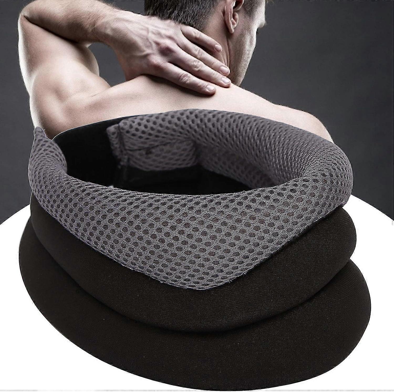 Collier Cervical de Support Cervical, Support de Cou en ponge Douce soulage Les enveloppes de Douleur Stabilize la Traction des vertbres cervicales po