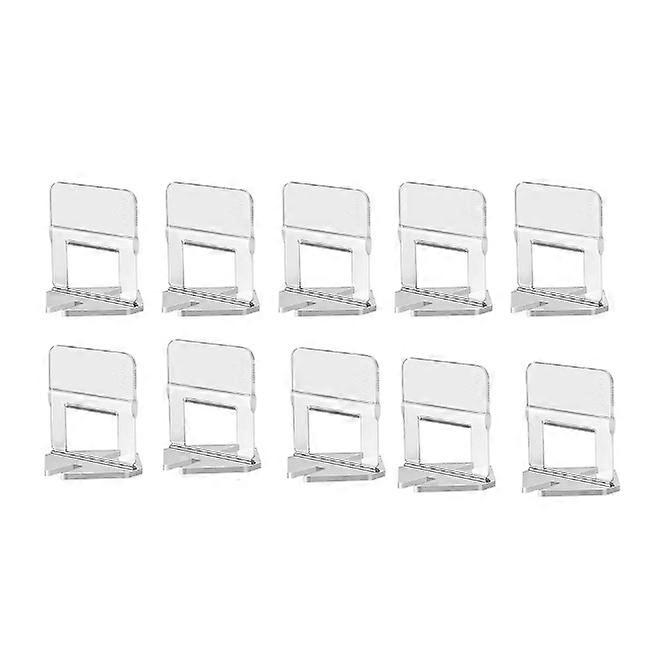 Clips 10 Piece 1mm Tile Spacers Professional Self-Leveling Spacer Leveling System Kit for Ceramic Wall Building Tools