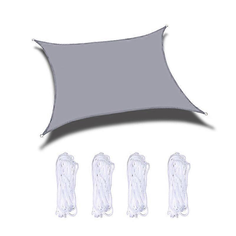 2x5m Outdoor Garden Sunshade Sail