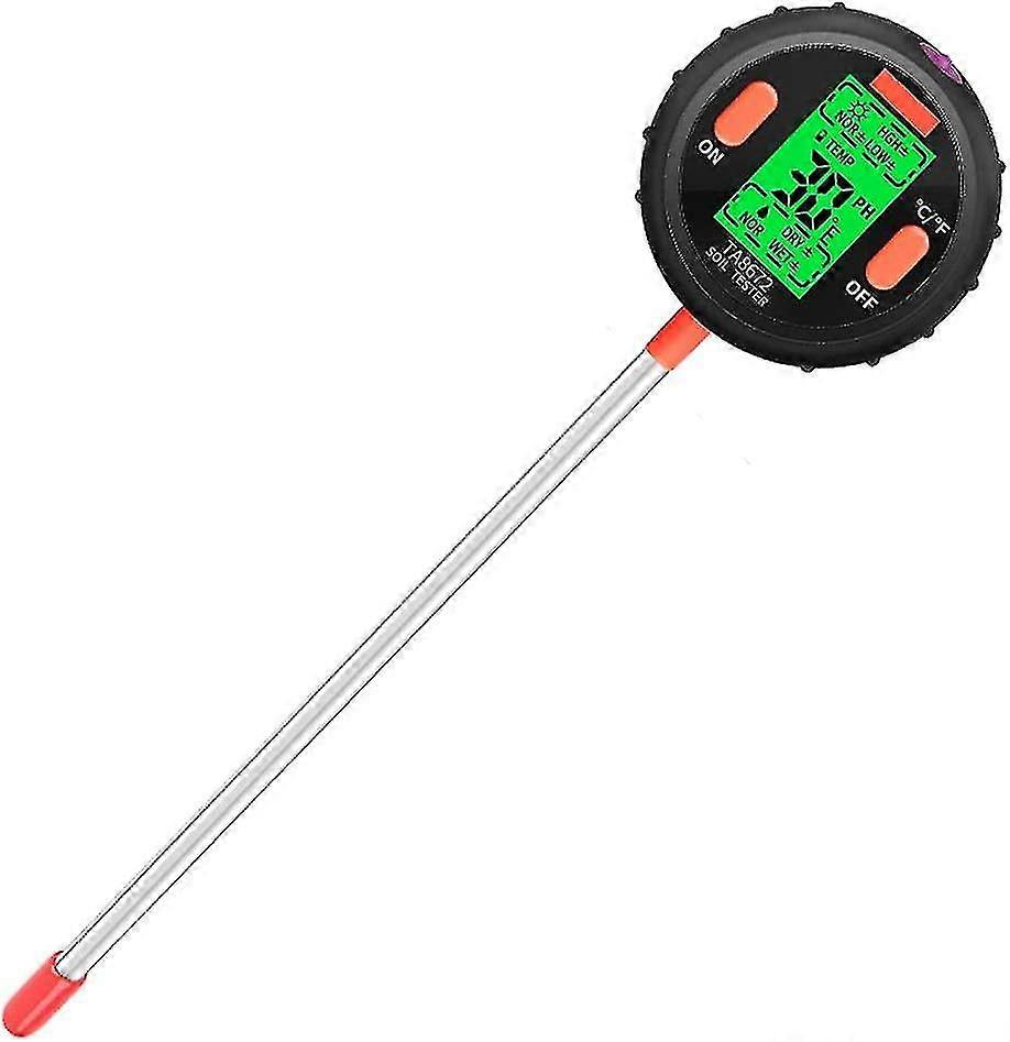 Soil Sensor, Temperature/illumination/humidity/ph/humidity Five Functions In One, For Plant Care, For Garden, Lawn, Indoor And Outdoor