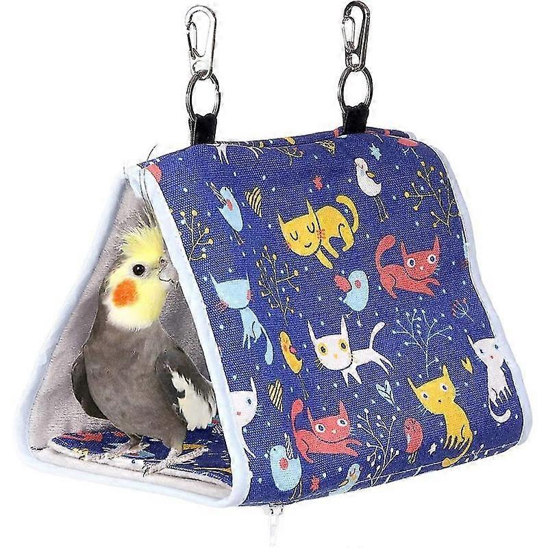 , Parrot Habitat Cave Hanging Tent For Small And Medium Parrots