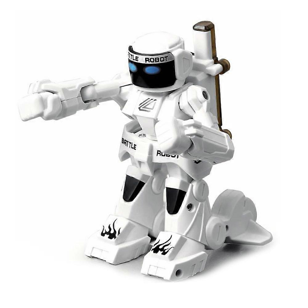 Rc Fighting Boxing Roboter Spielzeug, 2,4 g humanoider Kampfroboter, coole Licht- und Soundeffekte, echtes Boxkampferlebnis