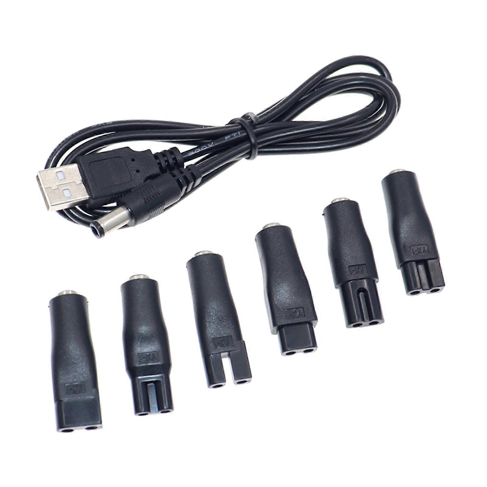 5.5x2.1mm Plug To C8 Fe Connector Cord Convers Interface