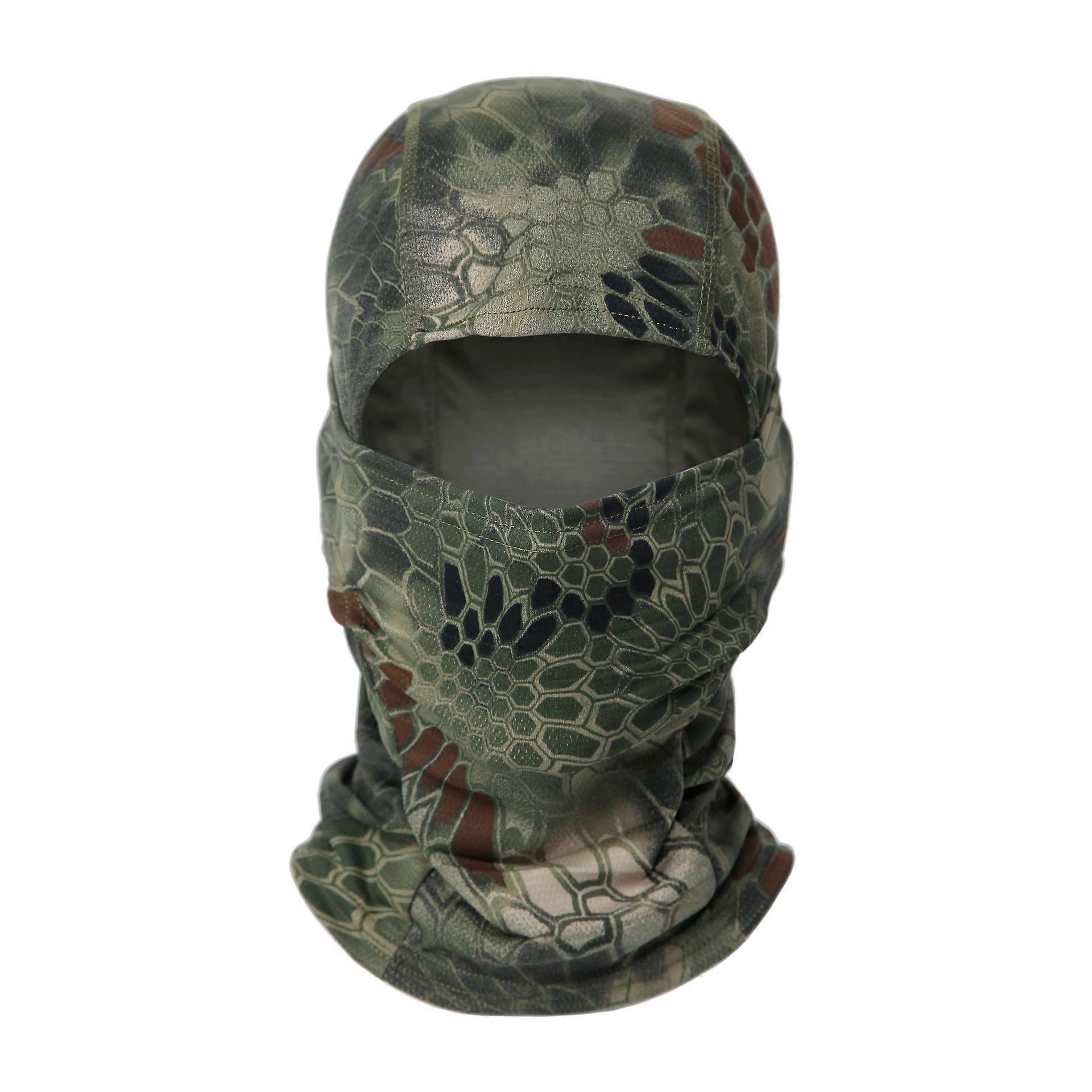 Dww-Un motif python jungle masque de cyclisme en plein air randonne alpinisme crme solaire pare-soleil rsistant au froid masque anti-transpiration sc