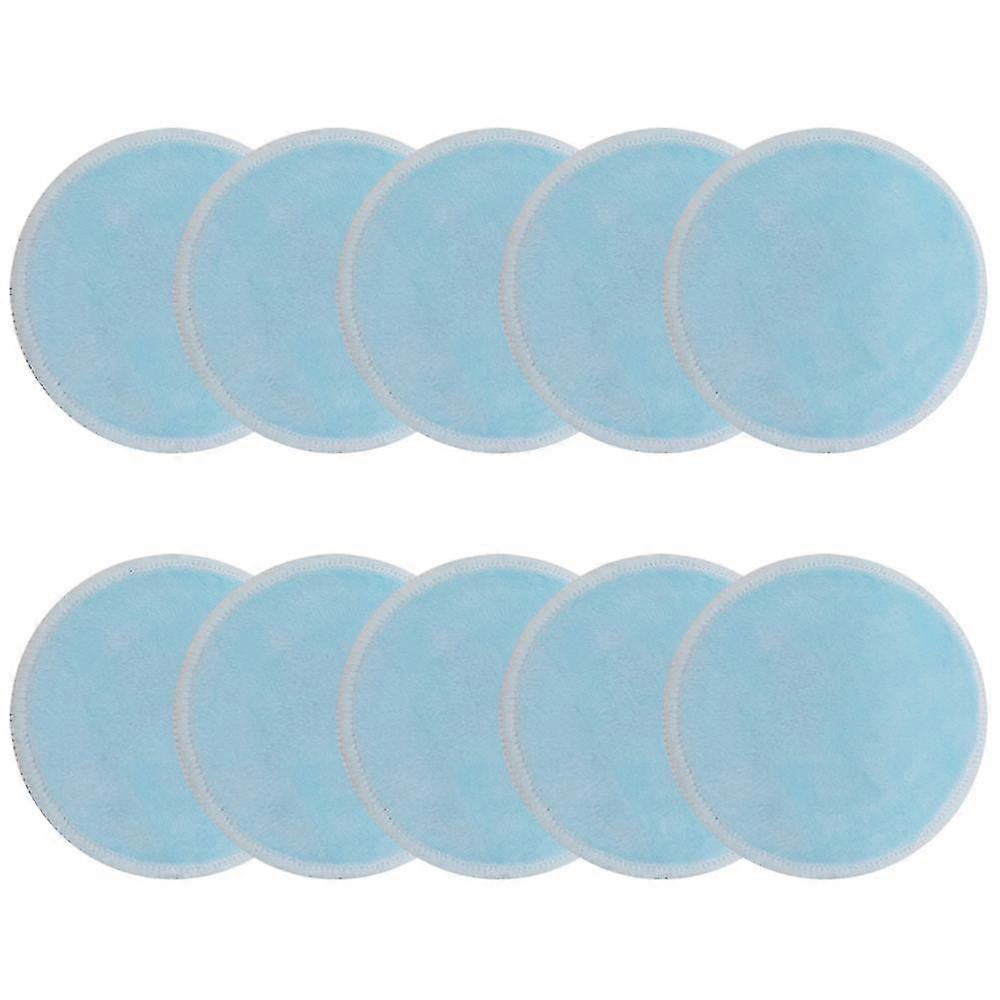 10 Pcs Reusable Makeup Remover Pads Rounds With Washable Drawstring