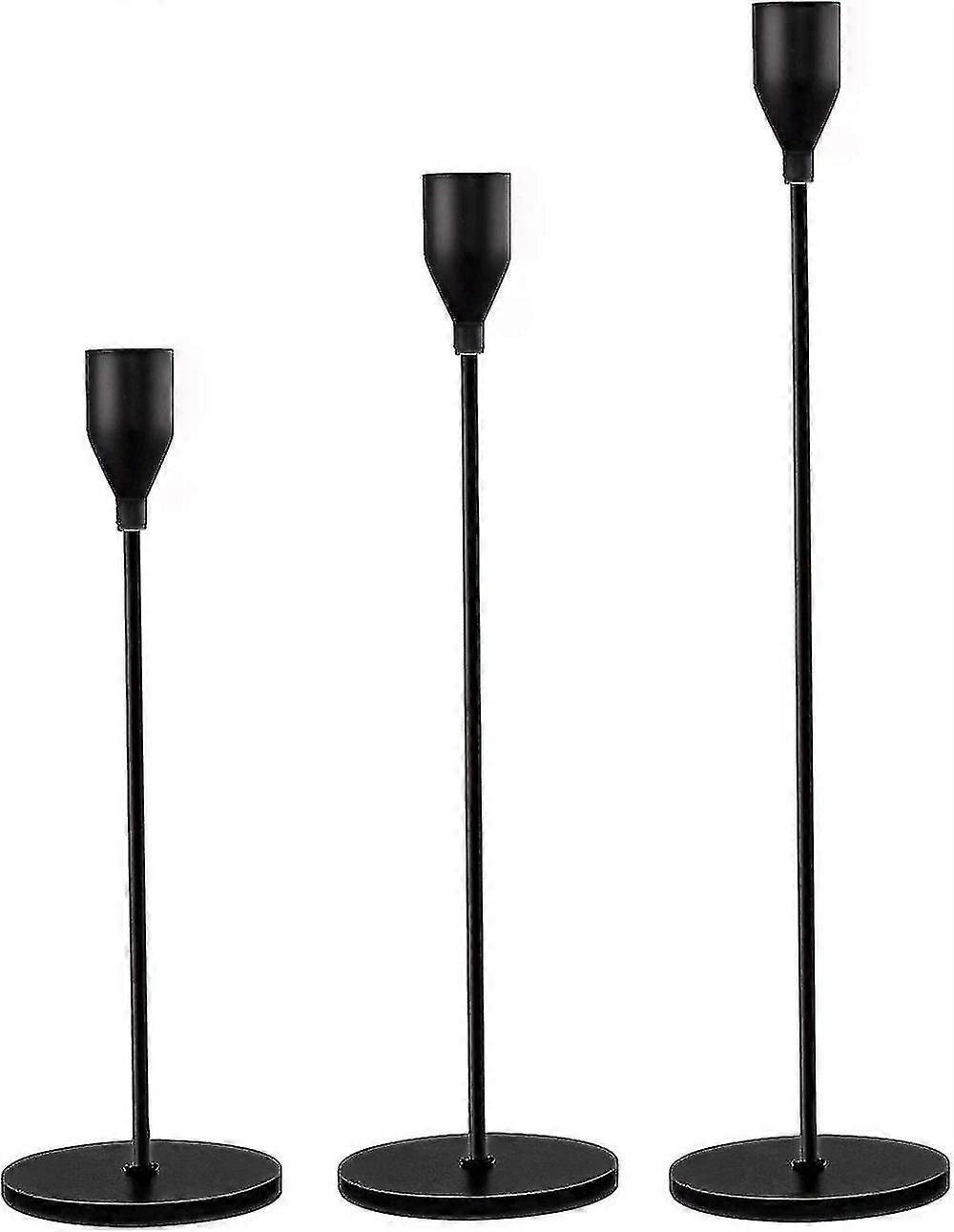 Candlestick Ornament, Wedding Candlestickblack Candlestick