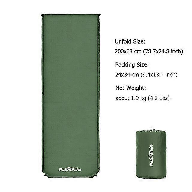 Camping Mat D03 Inflatable Mattress Outdoor Travel Sleeping Pad 5cm Thicken Splicing Tent Mat Self-inflating Mat