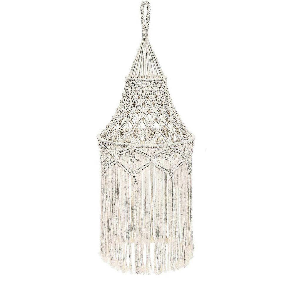 Macrame Lamp Shade Boho Hanging Pendant