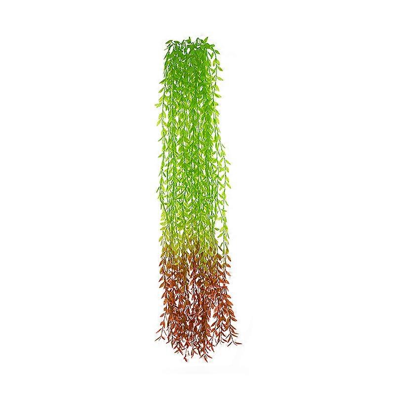 100 cm artificial plant ivy red green willow vine home decoration garden leaf vine party hanging decoration fake flower 1pc