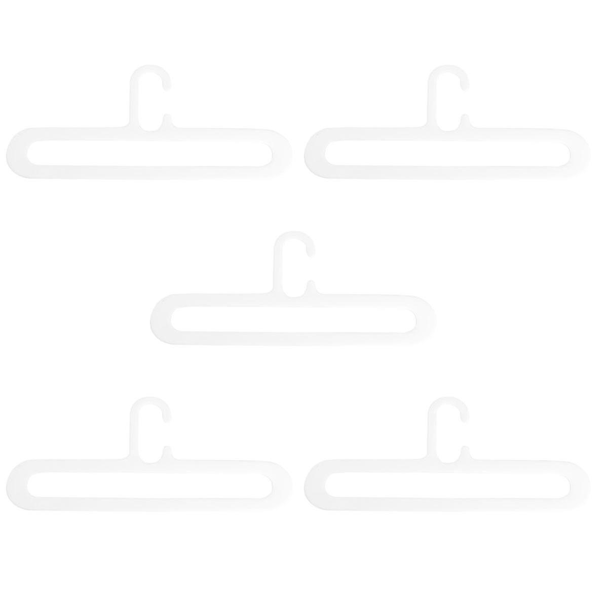 5pcs Multifunctional Drying Rack Household Clothes Hanger Traceless Hanger