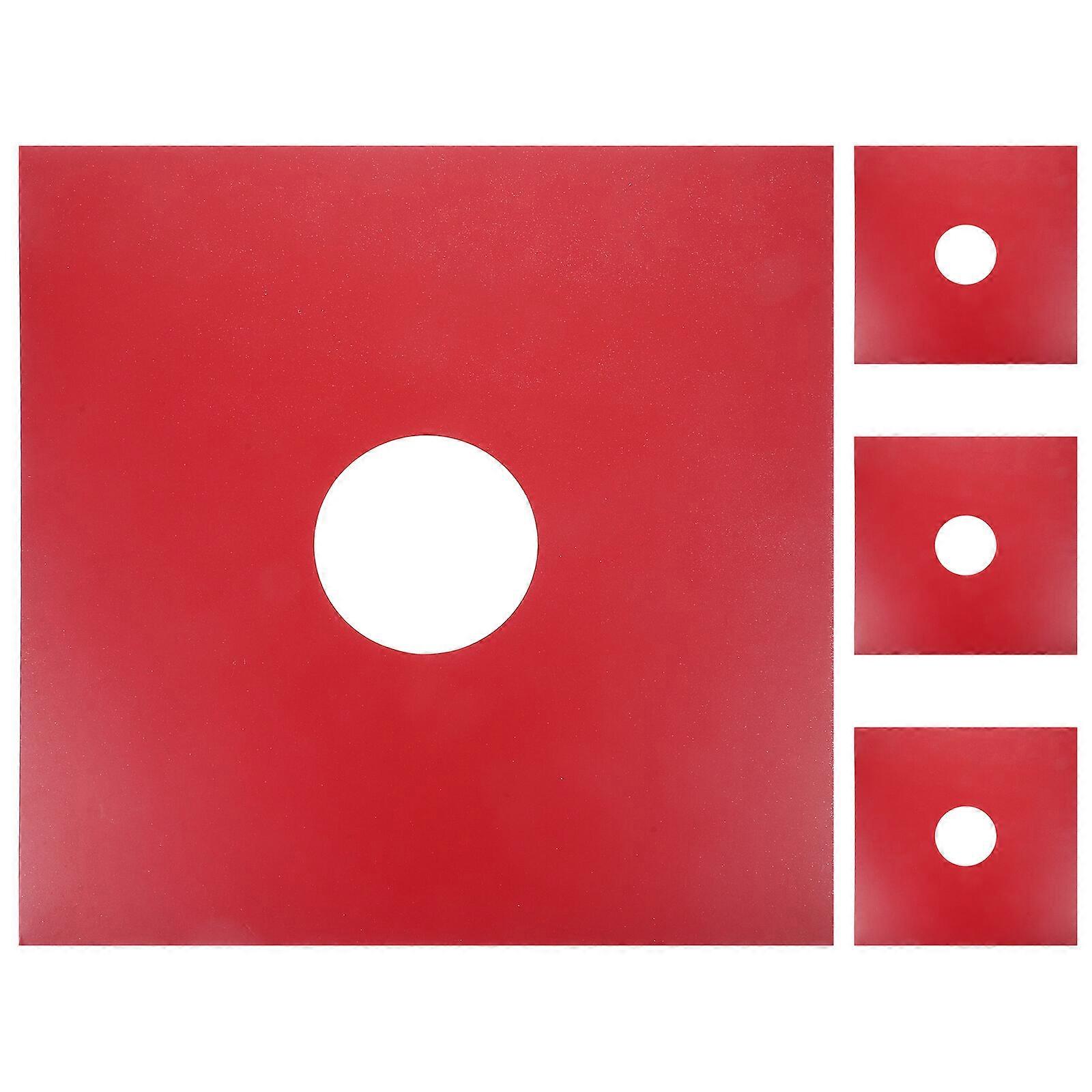 4pcs Vinyl Record Jackets Paper Vinyl Record Covers Phonograph Record Outer Sleeves