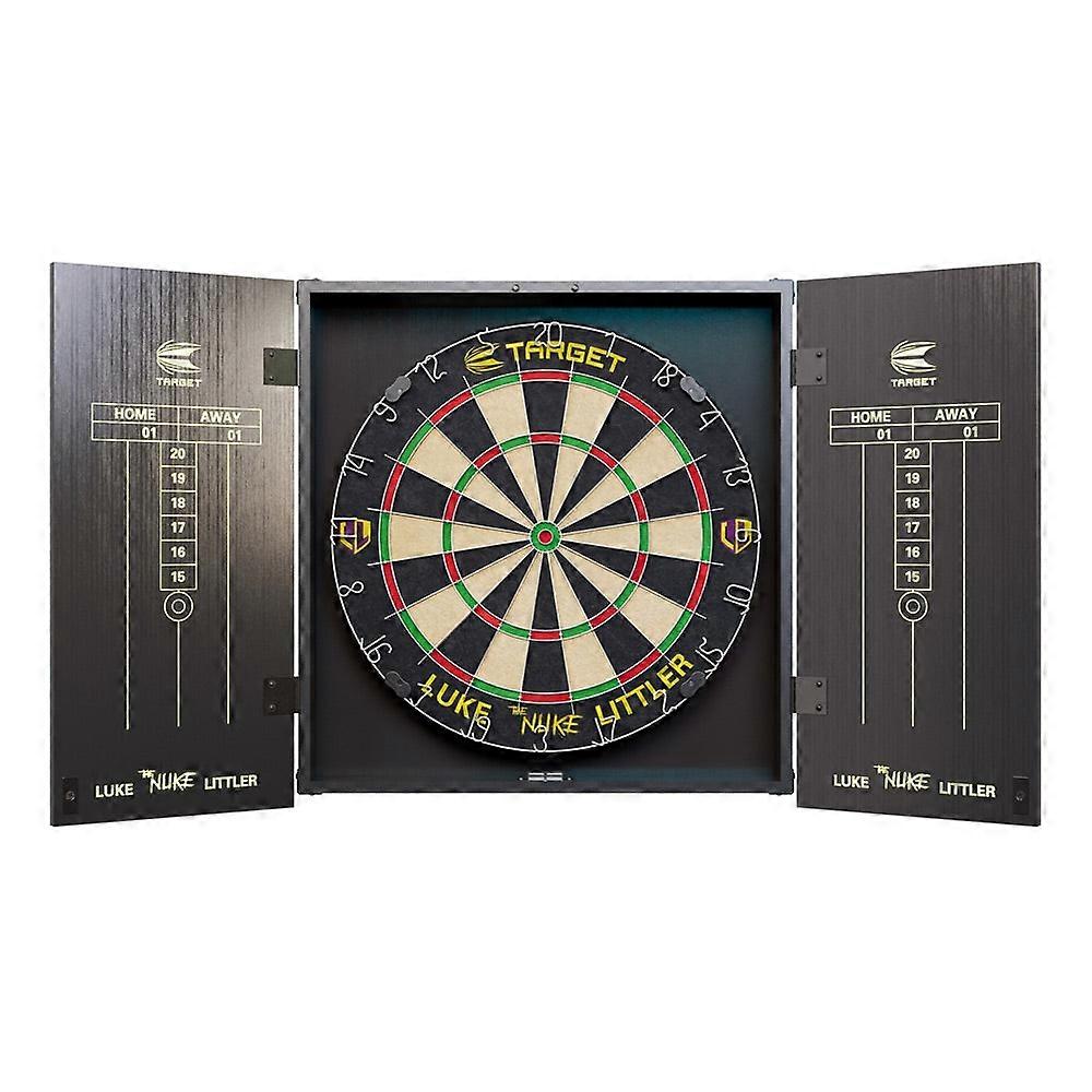 TARGET DARTS Luke 'The Nuke' Littler Player Edition Cabinet & Dartboard Set - 440020