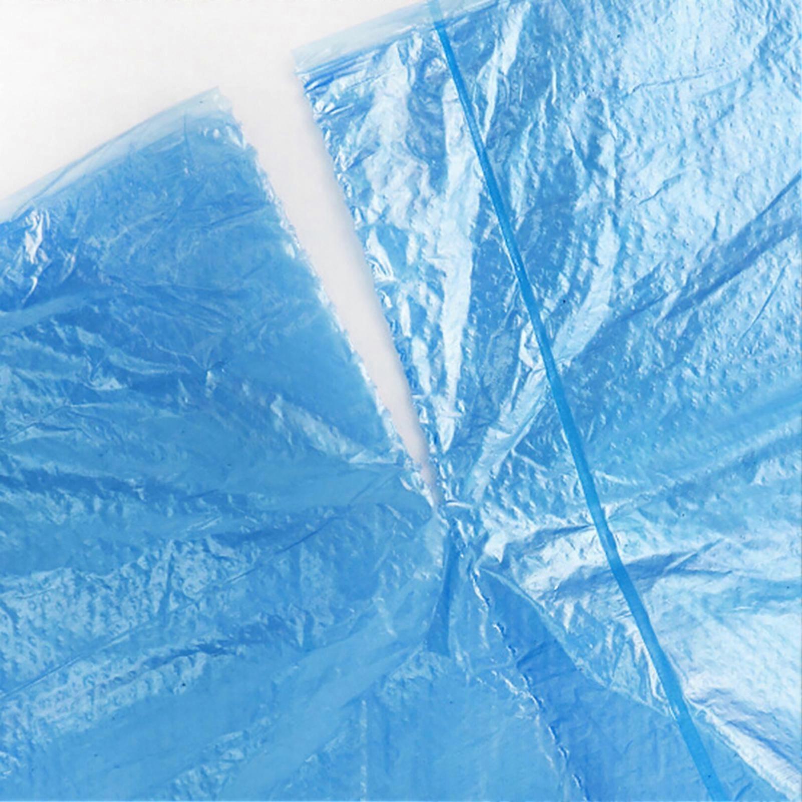 5 Rolls Garbage Bag Thicken Multi-purpose Disposable Flat Opening Large Capacity Trash Bag for Home
