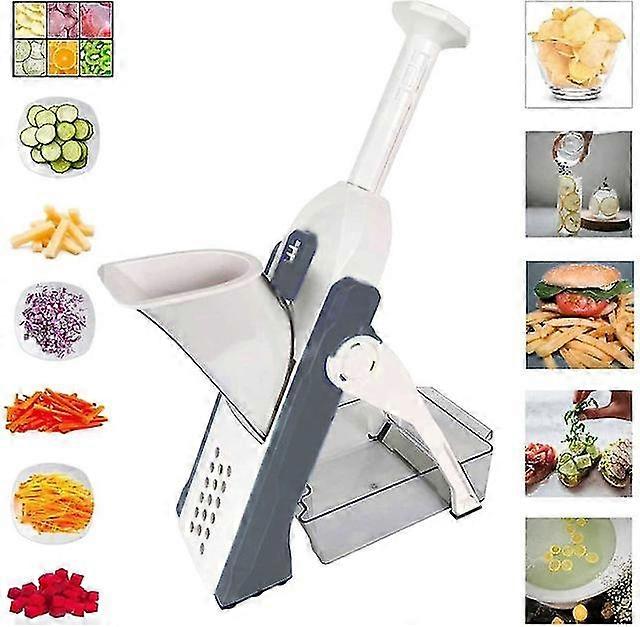 Multifunksjonell vegetabilsk kutter justerbar grater slicer kjøkken husholdning og frukt slicer dicing artefakt