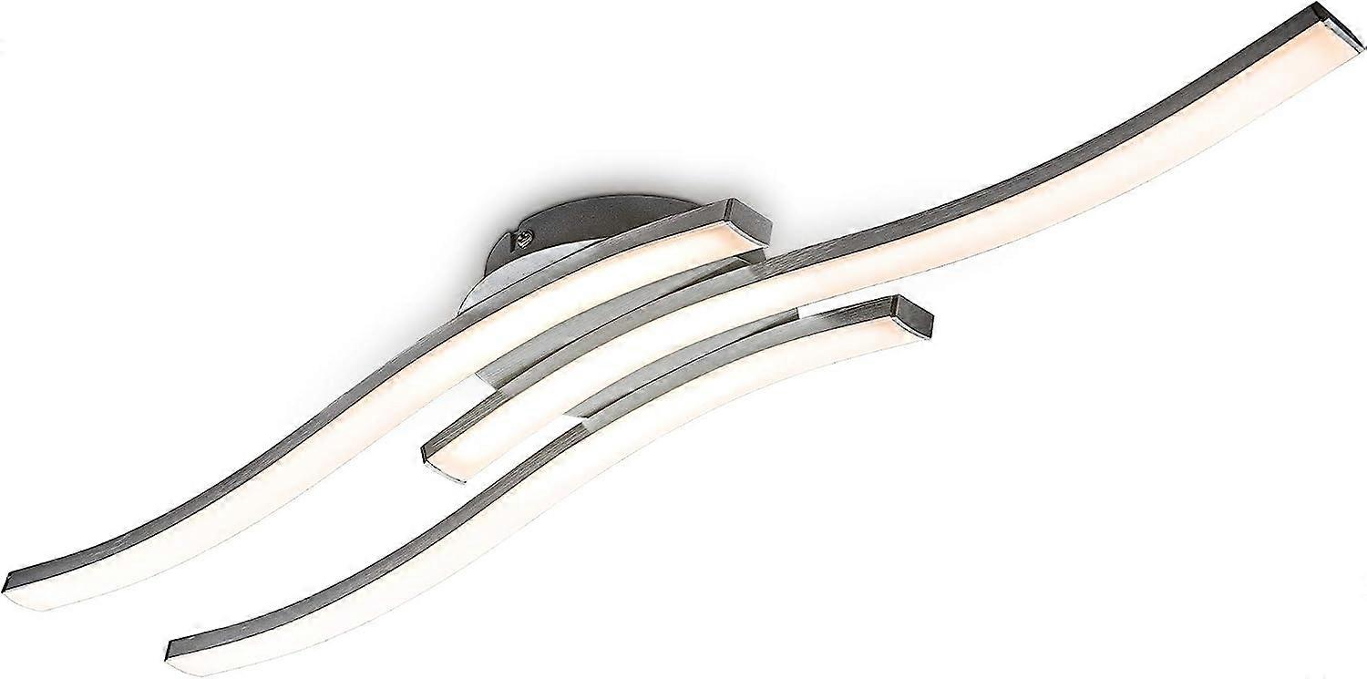 Wave-Shaped LED Ceiling Light - Modern Design with Energy-Efficient Lighting Technology for Home and Office Use