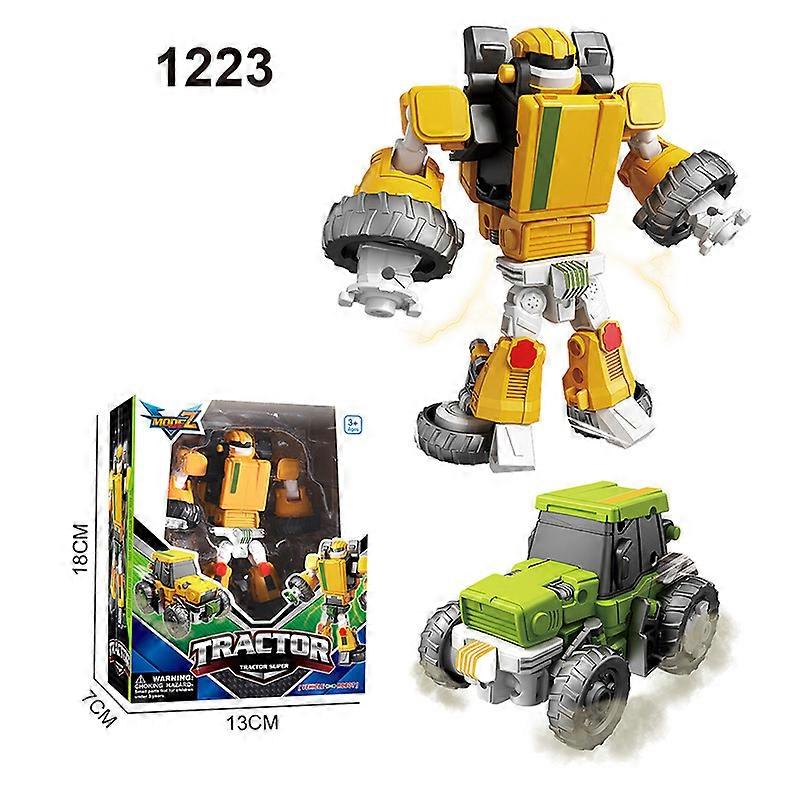 15cm Transformation Car Robot Fast Fighter Develop Ability Cartoon Robot