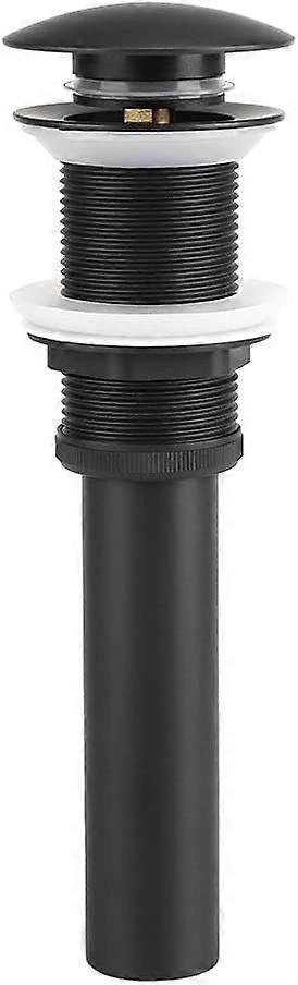 Pop-Up Drain Plug Slotless Basin Sink Faucet Push Pop-Up Click Drain Plug Drain Plug No Spill Hole