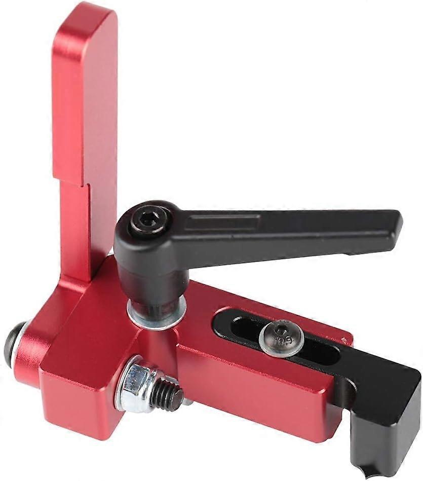 75 Types Woodworking Tool Miter Track Stop t-Nut Accurate Length Limit Device Red Miter Limit Woodworking Tool