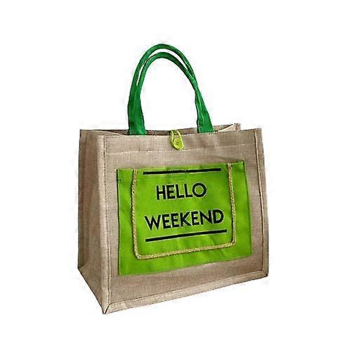 Versatile cotton and linen shopping bag, large capacity simple canvas tote bag, linen handbag