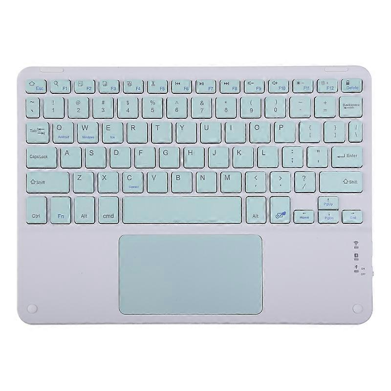 Wireless Bluetooth-compatible Keyboard with Touchpad USB Rechargeable Built-in Multi-Touch for PC Laptop