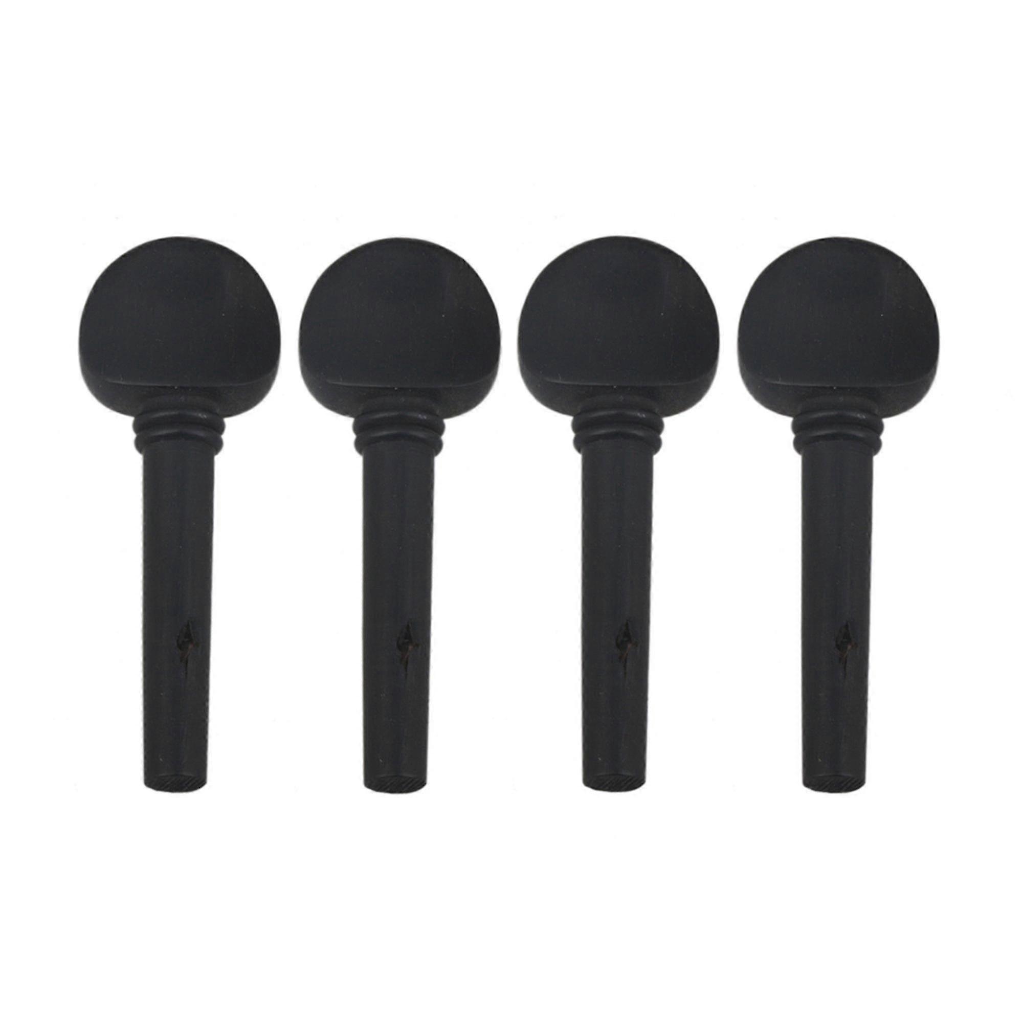 4pcs 1/8 Size Violin Fiddle Tuning Pegs Replacement S