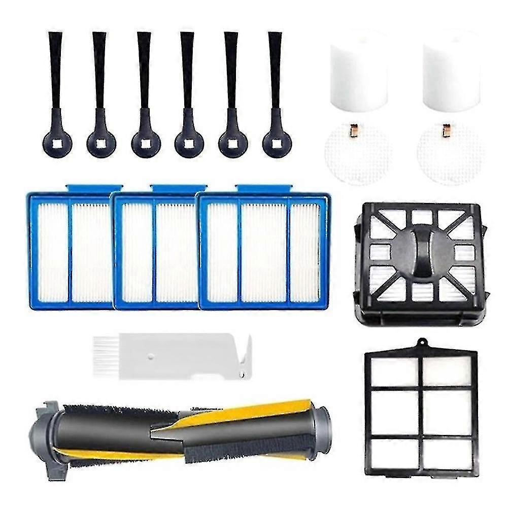 Compatible With Shark Iq Rv1001ae/rv2001ae/av970 Side Brush Hepa Air Filter Parts