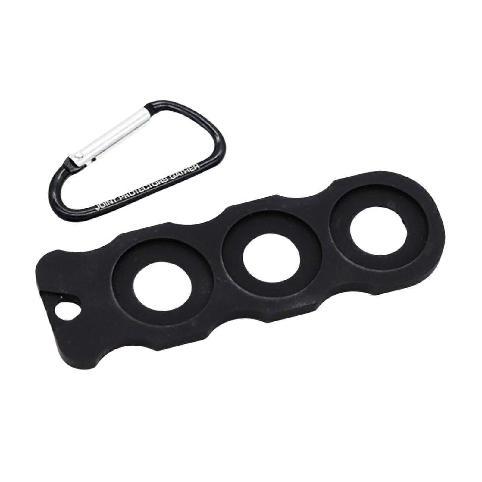 Pool Cue Joint Protector Case 3 Löcher Soft Pool Stick Joint Protector Halter