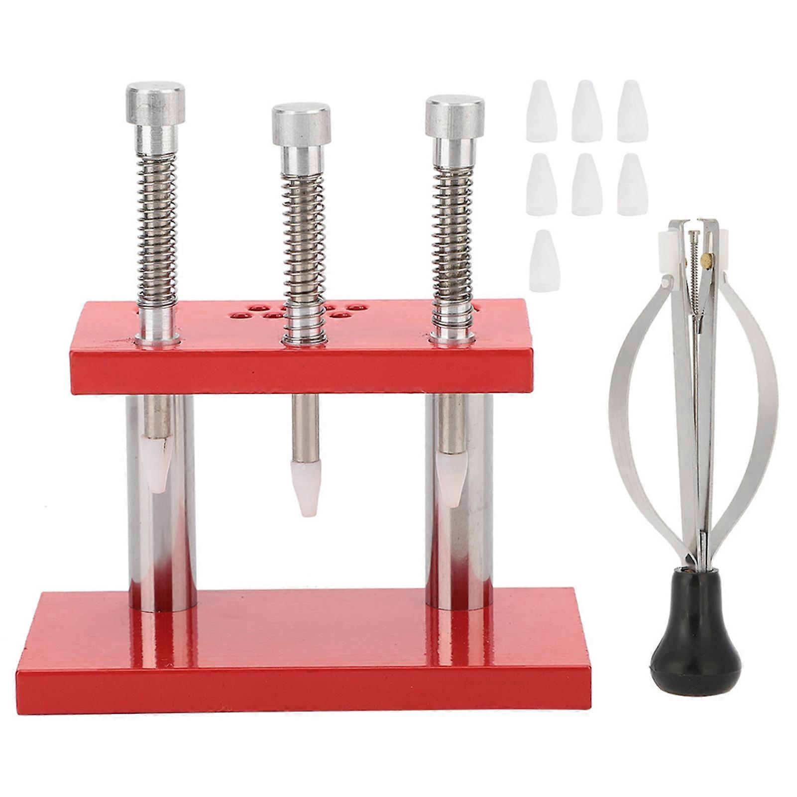Watch Hand Presser Puller Tongs Setting Fitting Set Professional Watch Repair Tool