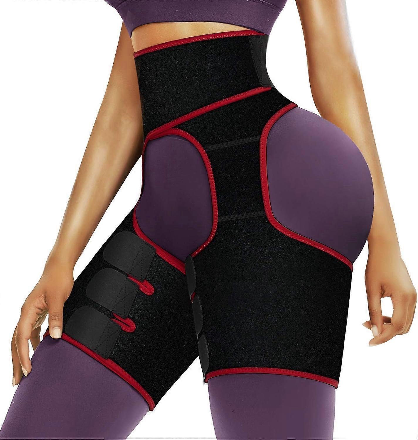 Thigh Compression Sleeve Sciatica Relief Hip Groin Support Breathable Adjustable