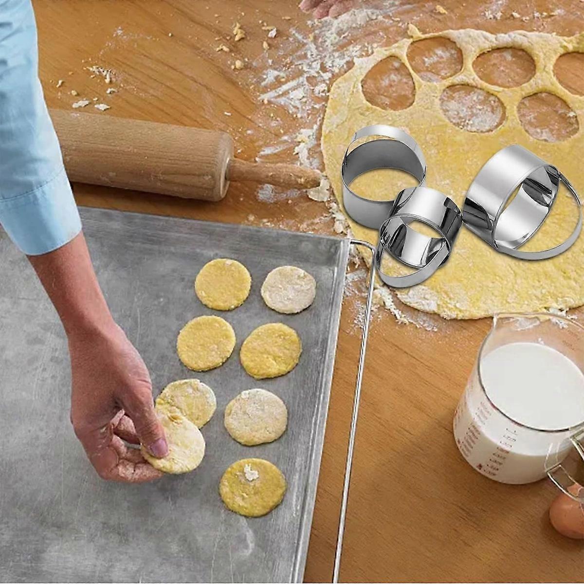 Stainless Steel Nesting Biscuit Cutters